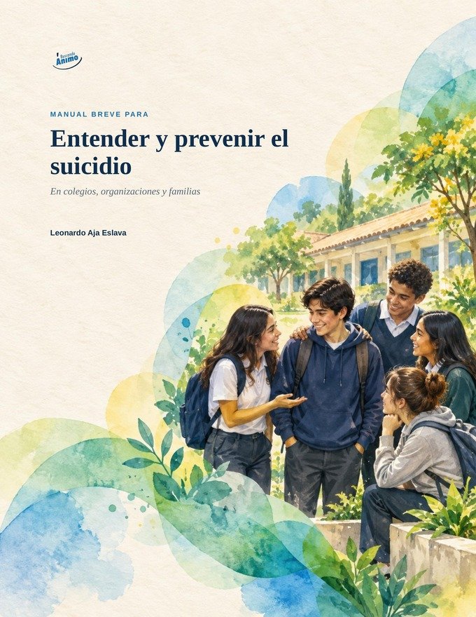Portada del Manual breve para entender y prevenir el suicidio